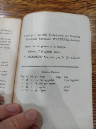 La sposa d'Abydos - 1823