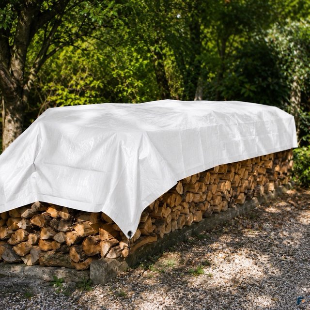 2 Lonas Impermeables 4x6m Blancas