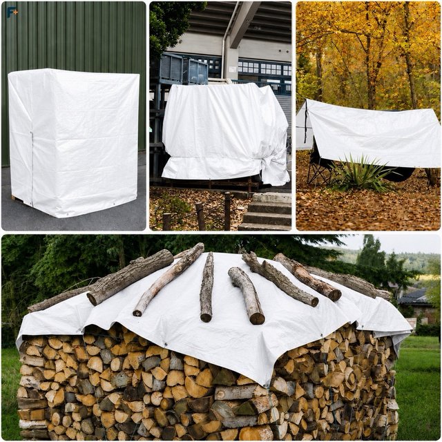 2 Lonas Impermeables 4x6m Blancas