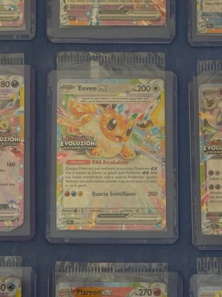 Set 9 Carte Pokemon Evoluzioni Prismatiche