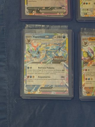 Set 9 Carte Pokemon Evoluzioni Prismatiche