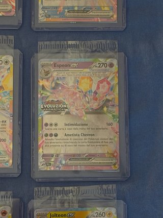 Set 9 Carte Pokemon Evoluzioni Prismatiche