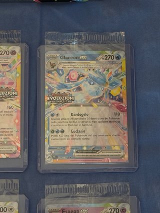 Set 9 Carte Pokemon Evoluzioni Prismatiche