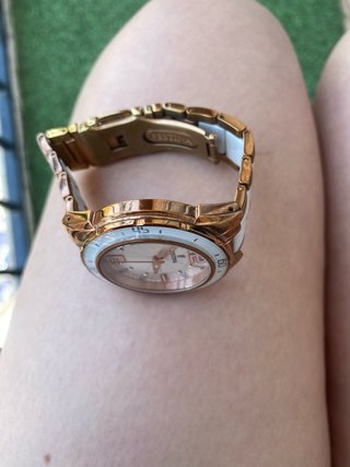 Reloj Festina Oro y Blanco