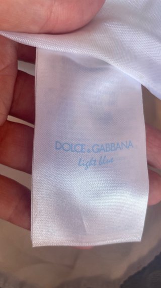 Borsa vintage mare Dolce & Gabbana righe
