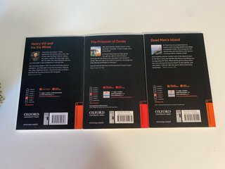 Oxford Bookworms pack de 3, lectura ingles 3-4eso.