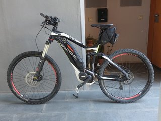 Bicicleta MTB Eléctrica Haibike Doble Suspensión