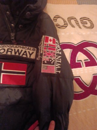 Chaqueta Geographical Norway Negra