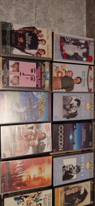 Lote Películas VHS Clásicas Variadas