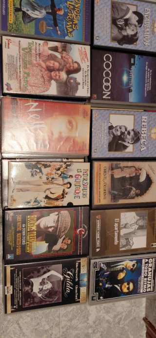 Lote Películas VHS Clásicas Variadas