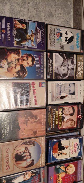 Lote Películas VHS Clásicas Variadas