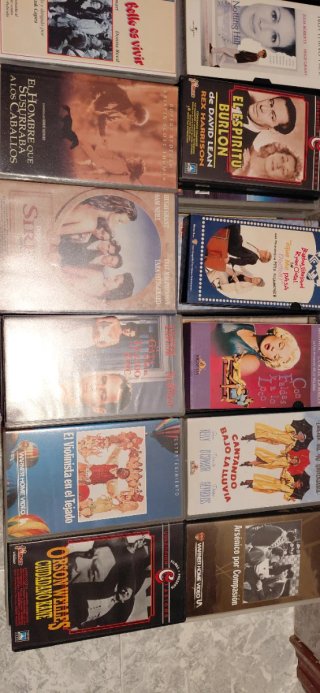 Lote Películas VHS Clásicas Variadas