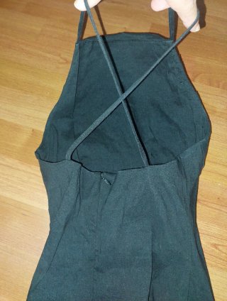 Vestido ZARA negro