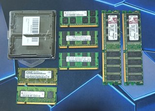 Lote Memorias RAM PC y Portátil