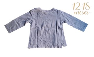 Camisola Fina Azul Lefties 12-18 meses
