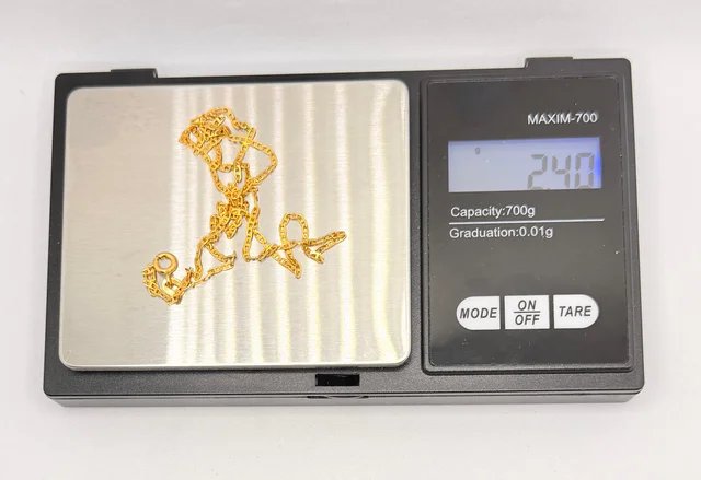 Cadena Oro 18k Barbada 2.4g 41.5cm