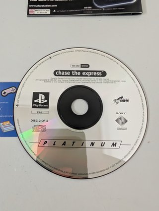 Chase the Express PlayStation PS1 Platinum