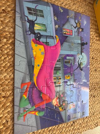 Puzzle Djeco Superhéroe 36 piezas