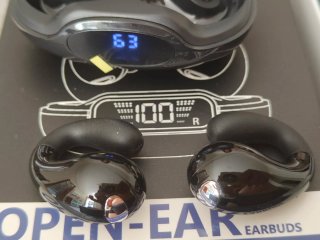 Cuffie Wireless Open Ear Nere Nuove