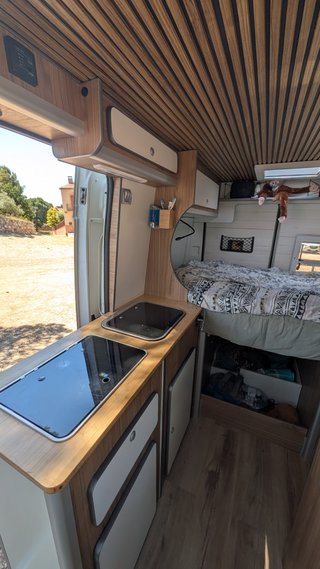 BOXER CAMPER HPL + Bambú · 61.000km · ITV 2028