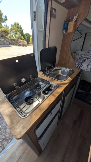 BOXER CAMPER HPL + Bambú · 61.000km · ITV 2028