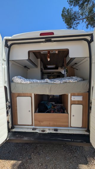 BOXER CAMPER HPL + Bambú · 61.000km · ITV 2028