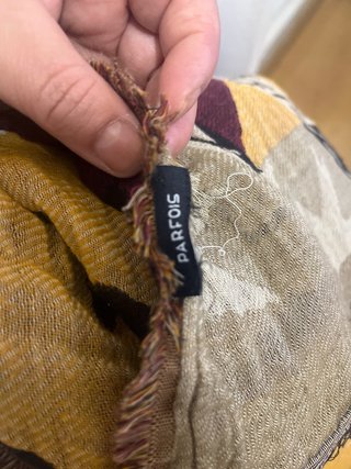 Pañuelo Grande Estampado Animales y Palmeras
