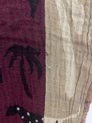 Pañuelo Grande Estampado Animales y Palmeras