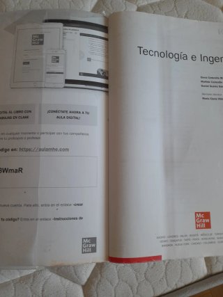 Tecnología e ingeniería, 2 bachillerato.