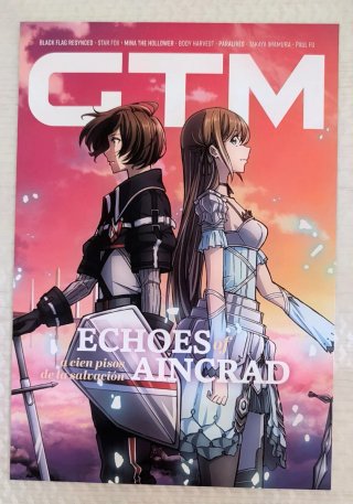 Lámina portada GTM de Echoes of Aincrad