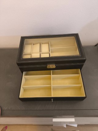 Scatola porta orologi e gioielli