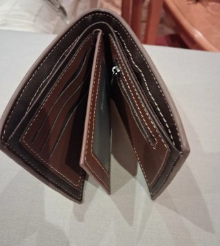 Cartera Hombre MENBENSE STYLE Clásica Marrón