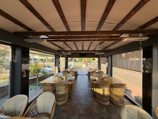 Terraza cerrada desmontable
