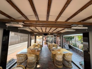 Terraza cerrada desmontable