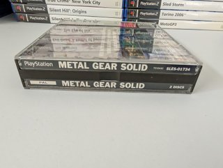 Metal Gear Solid PlayStation 1 PS1