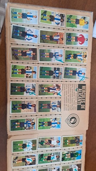 Álbum Fútbol Campeonato Liga 75/76