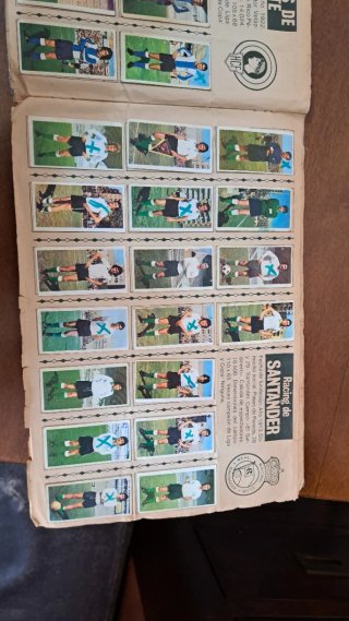Álbum Fútbol Campeonato Liga 75/76