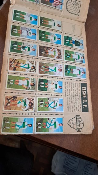 Álbum Fútbol Campeonato Liga 75/76