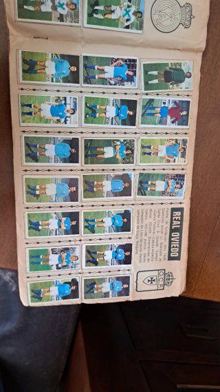 Álbum Fútbol Campeonato Liga 75/76