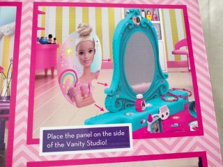 Estúdio de Maquilhagem Barbie Vanity Studio