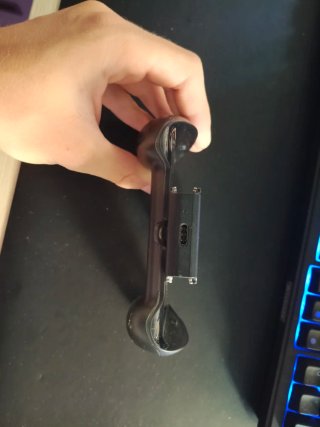 Soporte Mandos Nintendo Switch Transparente