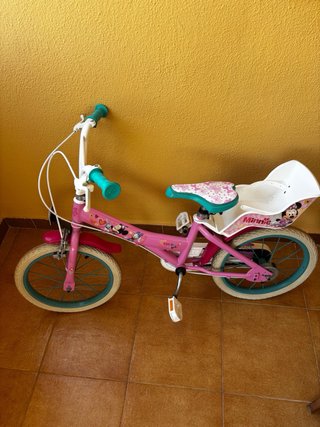 Bicicleta infantil Minnie 12 Toim