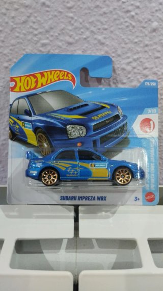 Hot Wheels Subaru Impreza WRX.