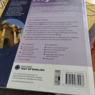 Key Bachillerato 2° Bach.  Stutdents Book