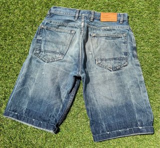 Bermudas vaqueras Pull&Bear efecto lavado T.36
