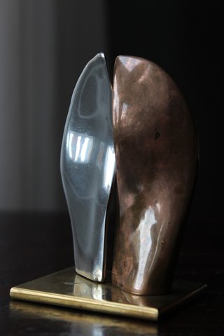 Emili Armengol - Escultura en bronce y plata, 1992