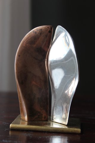 Emili Armengol - Escultura en bronce y plata, 1992
