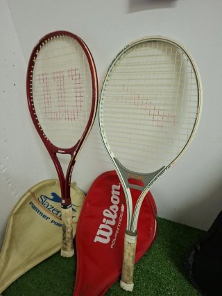 Raquetas de Tenis Wilson y Slazenger