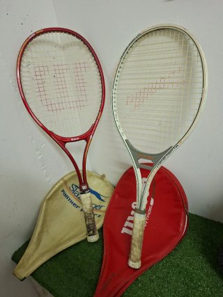 Raquetas de Tenis Wilson y Slazenger
