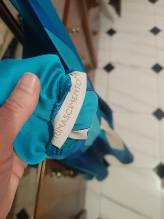 Vestido Rinascimento Azul Talla M
